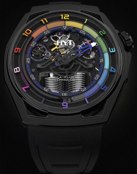 Buy HYT Hastroid Rainbow Nebula H02913-A Replica watch
